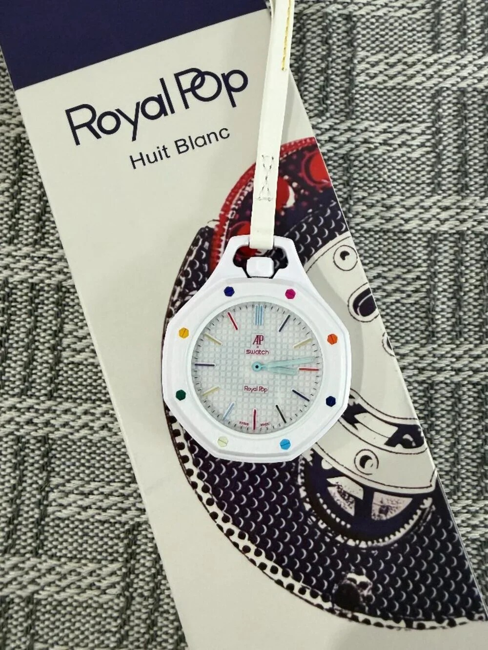 Swatch x AP Royal POP Collaboration Pocket Watch